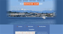Desktop Screenshot of harborsidegarage.com